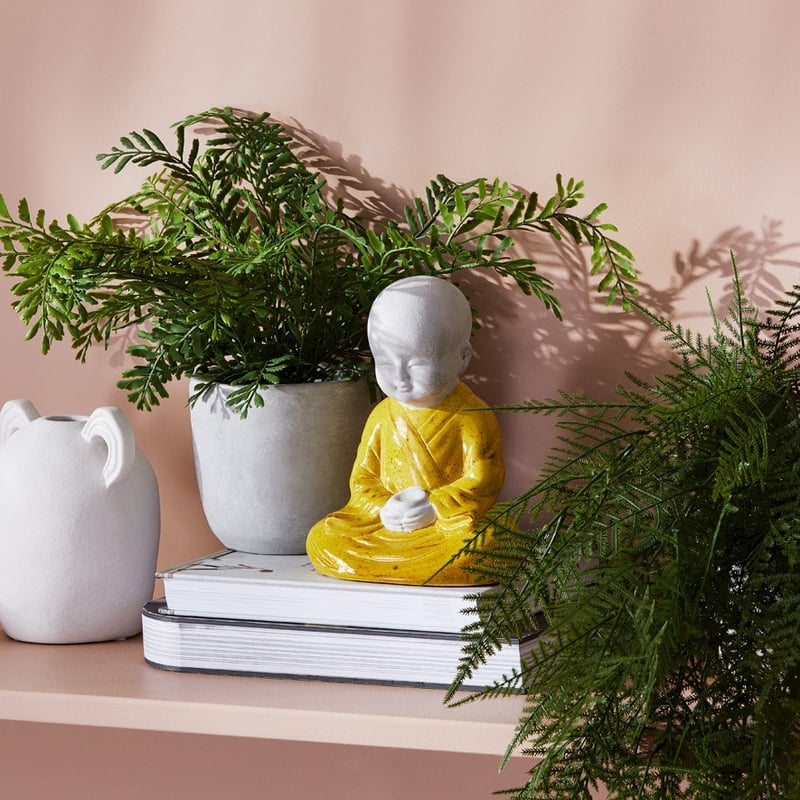 Yellow Buddha Statue