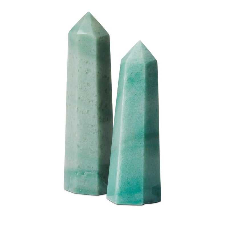 Halo Quartz Green Crystal Point