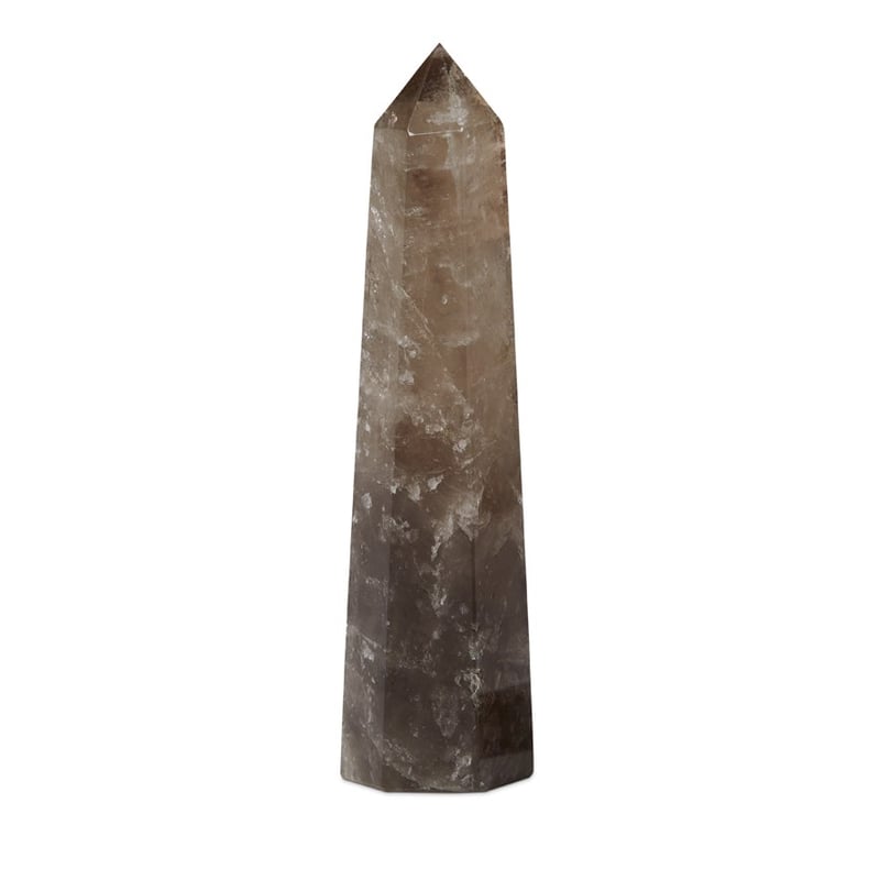 Halo Quartz Smoky Crystal Point
