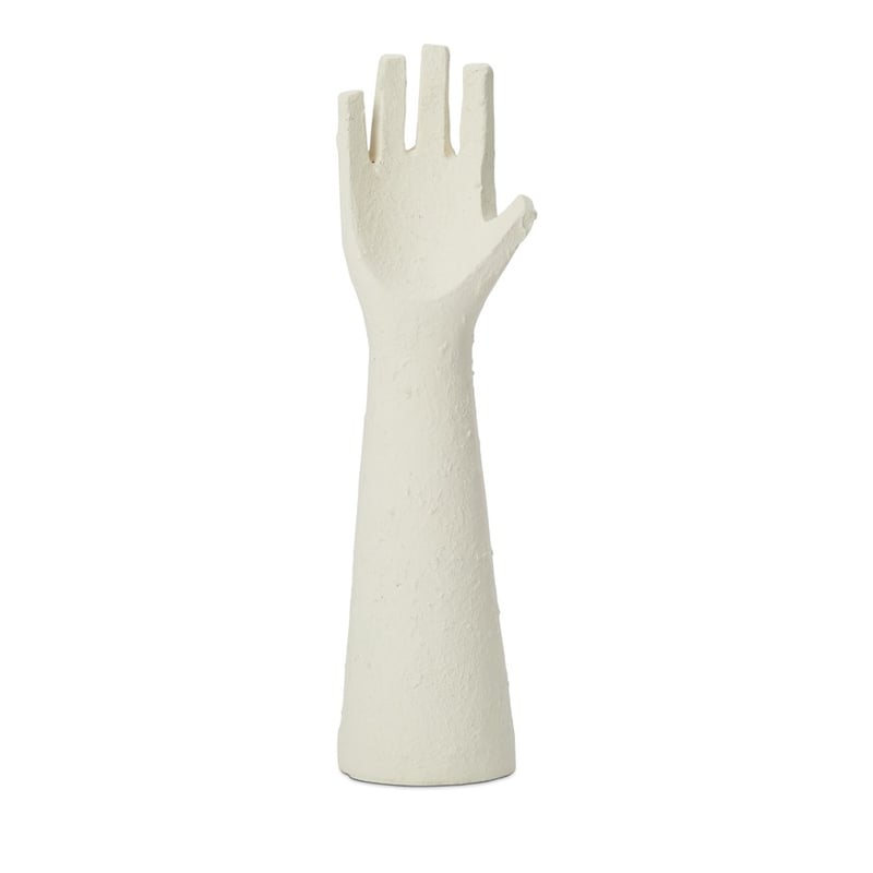 Aurora White Small Hand Statue