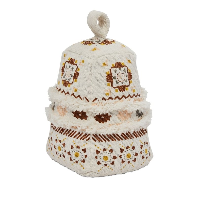 Moroccan Tufted Natural Door Stop 