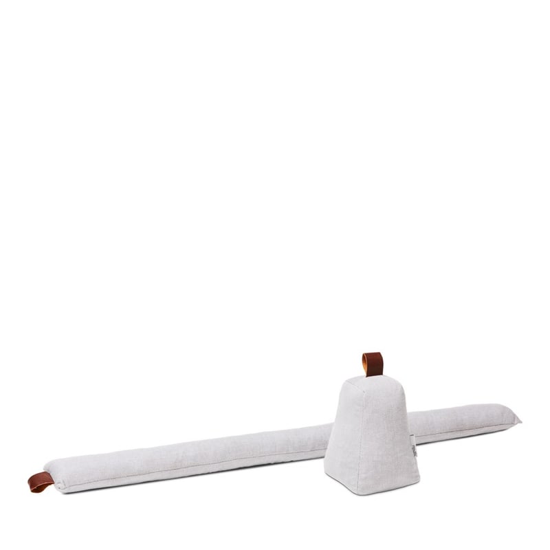 Herringbone Grey Draught Stop