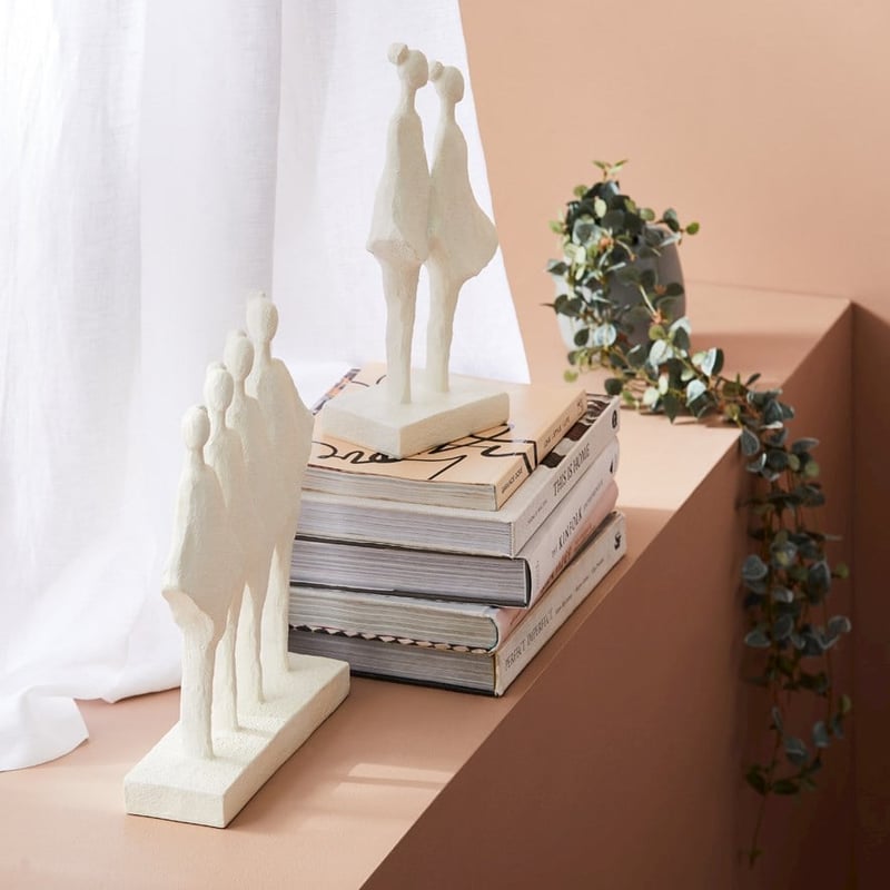 Swinging Sisters 4 Girls Cream Statue