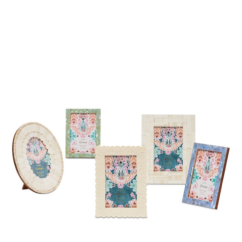Orissa Oval Cream Photo Frame 