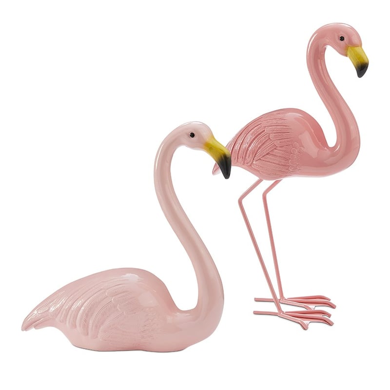Freddie Dark Pink Standing Flamingo 