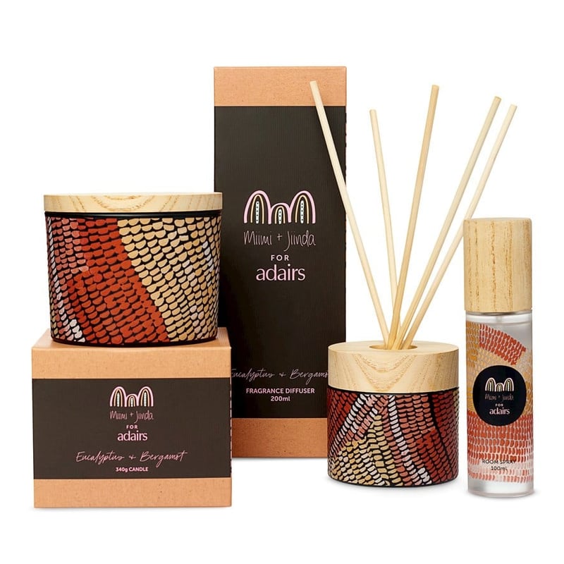 Miimi + Jiinda Eucalyptus & Bergamot Diffuser
