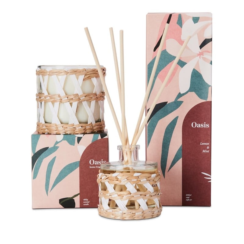 Oasis Lemon & Mint Candle 