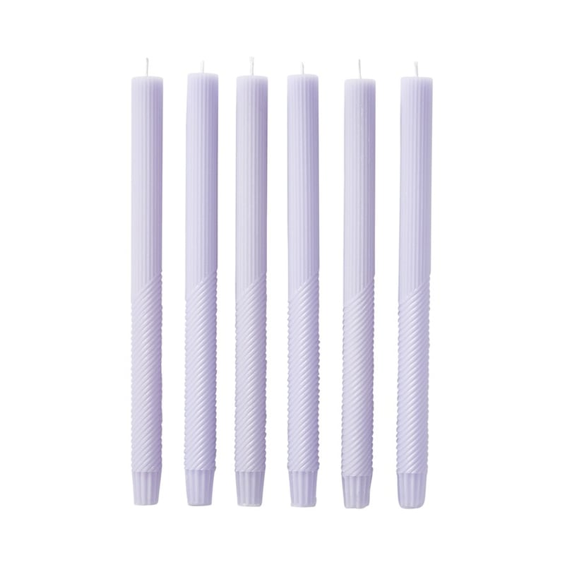 Graph Pillar Set of 6 Sparkling Pomegranate Candles