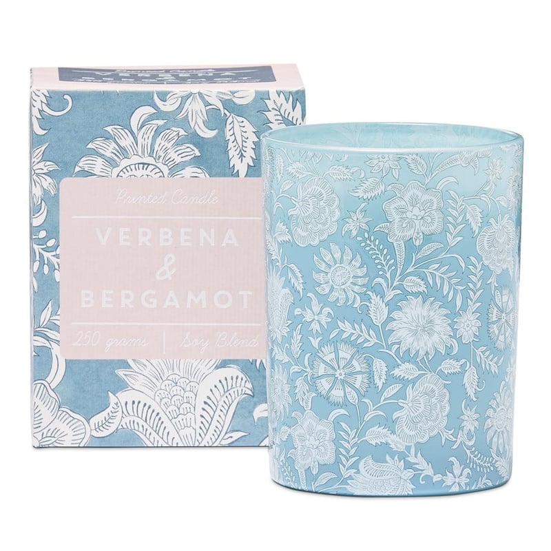Printed 250g Verbena & Bergamot Candle 