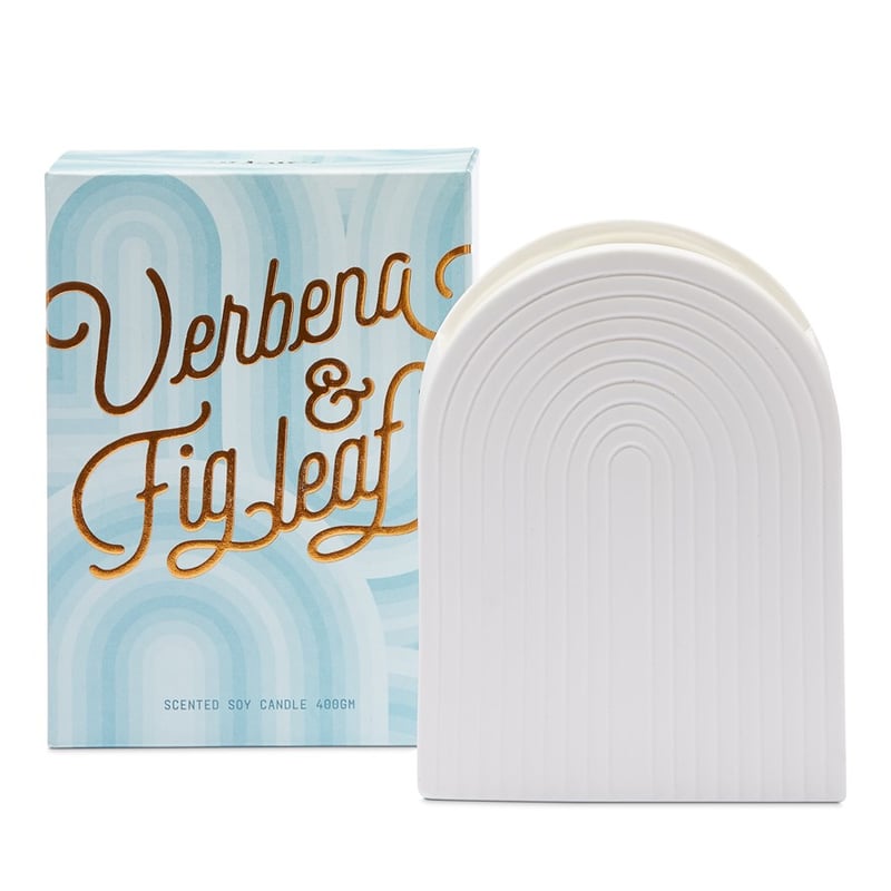 Deco Verbena and Fig Leaf Candle 400g