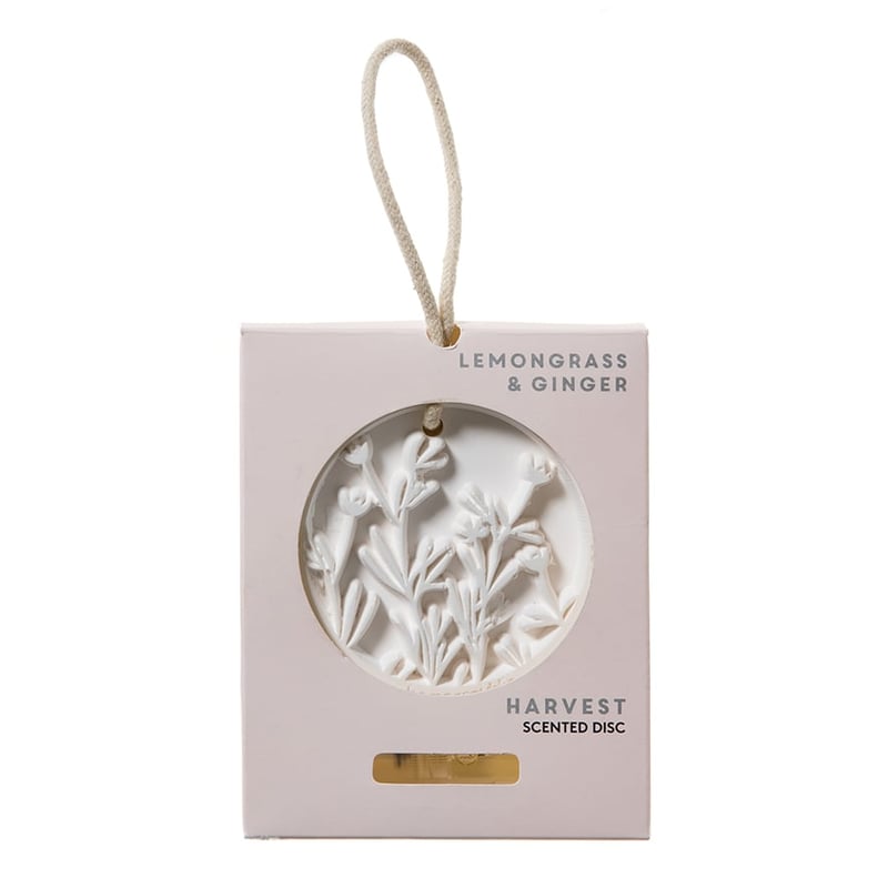 Harvest Ceramic Scented Disc Lemongrass & Ginger 
