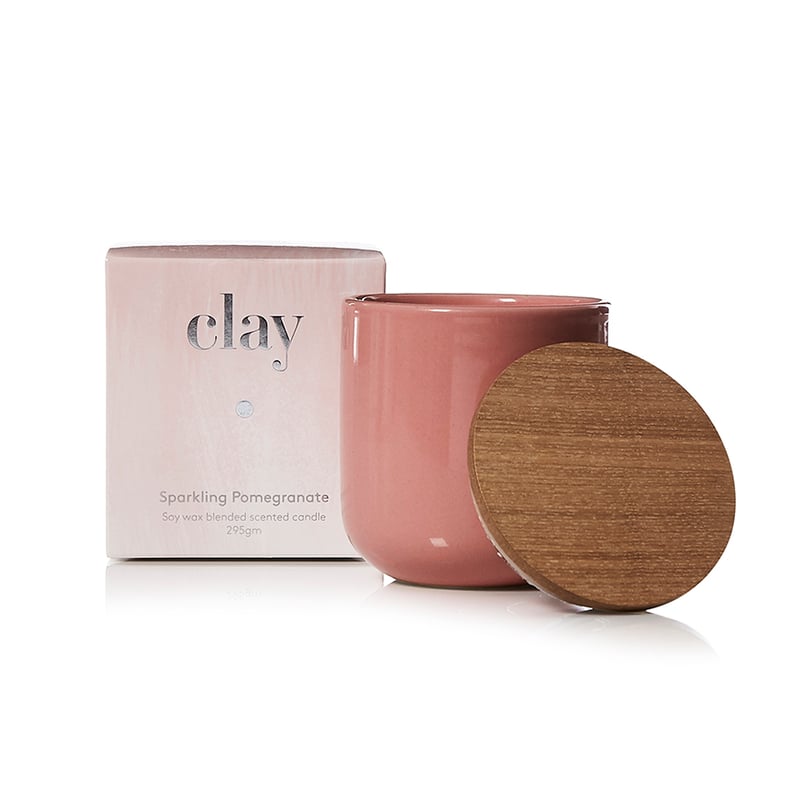 Clay Sparkling Pomegranite Candle