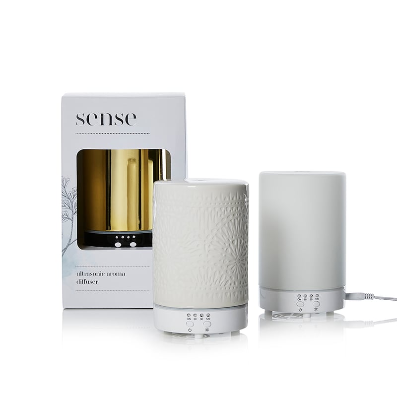 Sense Ultrasonic Diffuser Frosted White