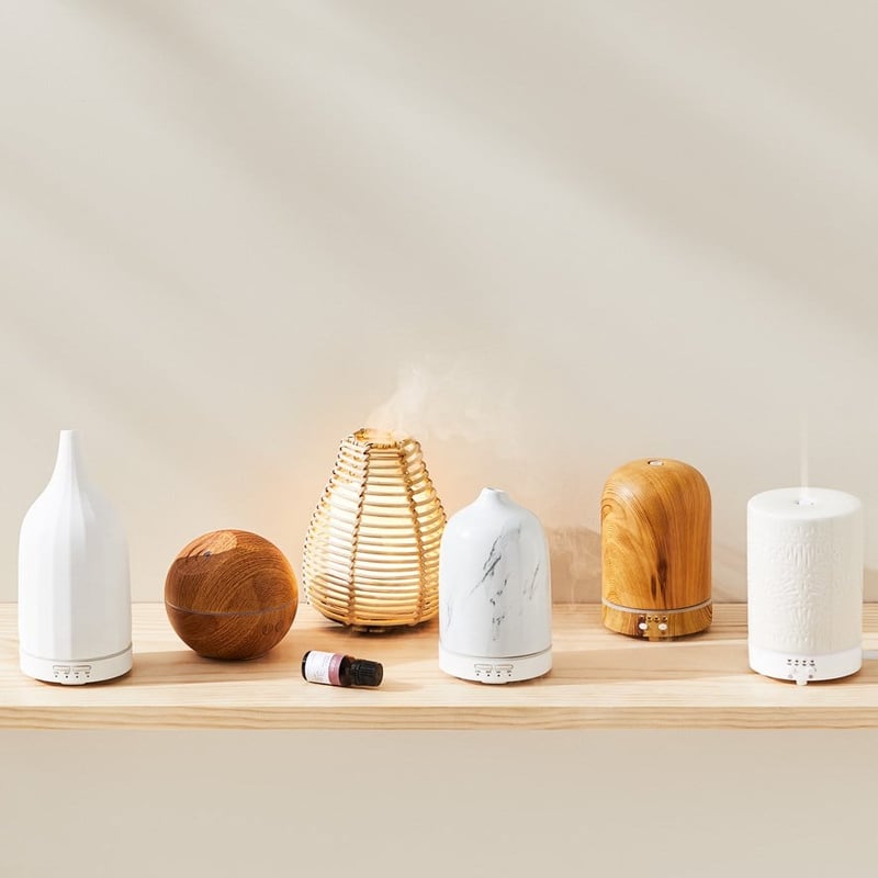 Sense Ultrasonic Natural Rattan Timber Diffuser