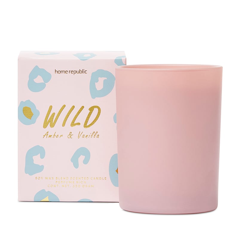 Wild Amber & Vanilla Candle