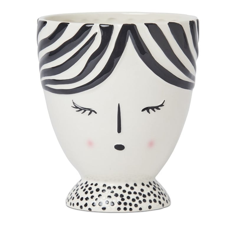 Freya Face Waterlily & Moss Large Candle
