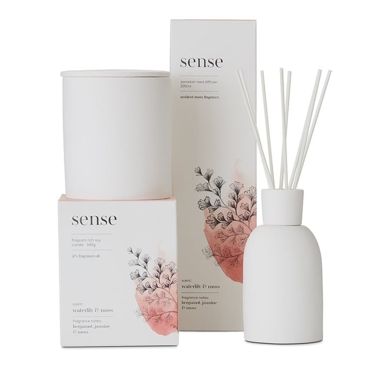 Sense Waterlily & Moss Porcelain Diffuser