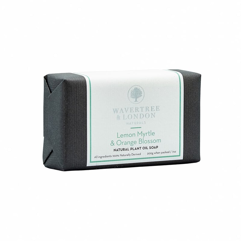 Wavertree & London Lemon Mertle & Orange Blossom Soap Bar