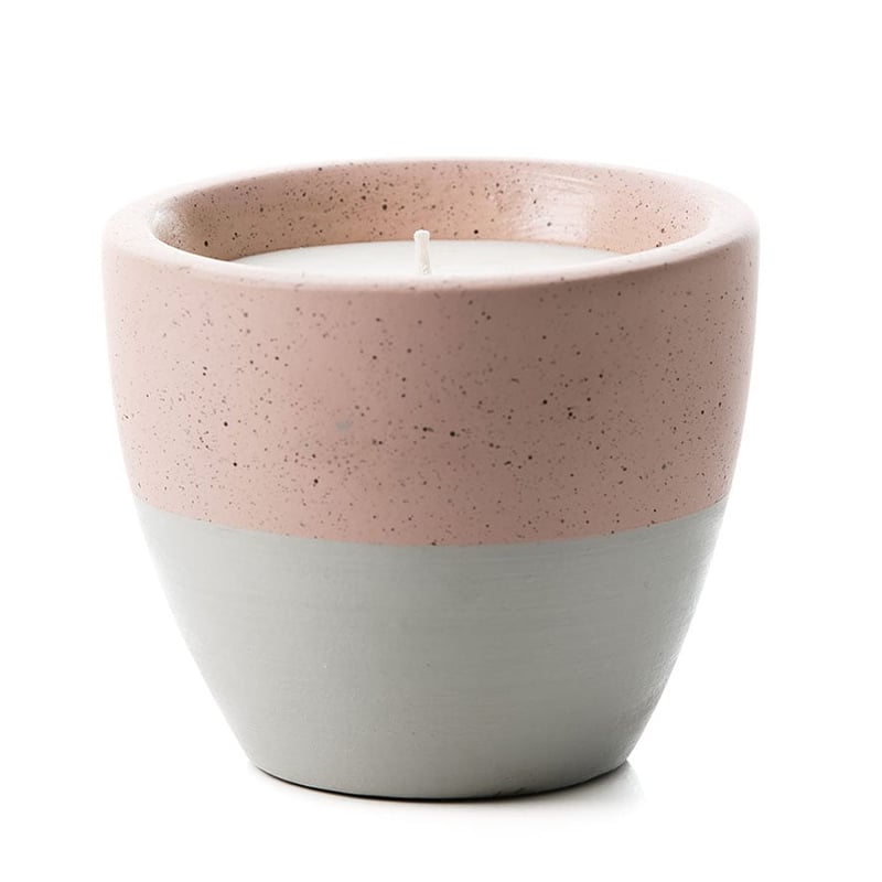 Riviera Large Candle Vanilla Pink