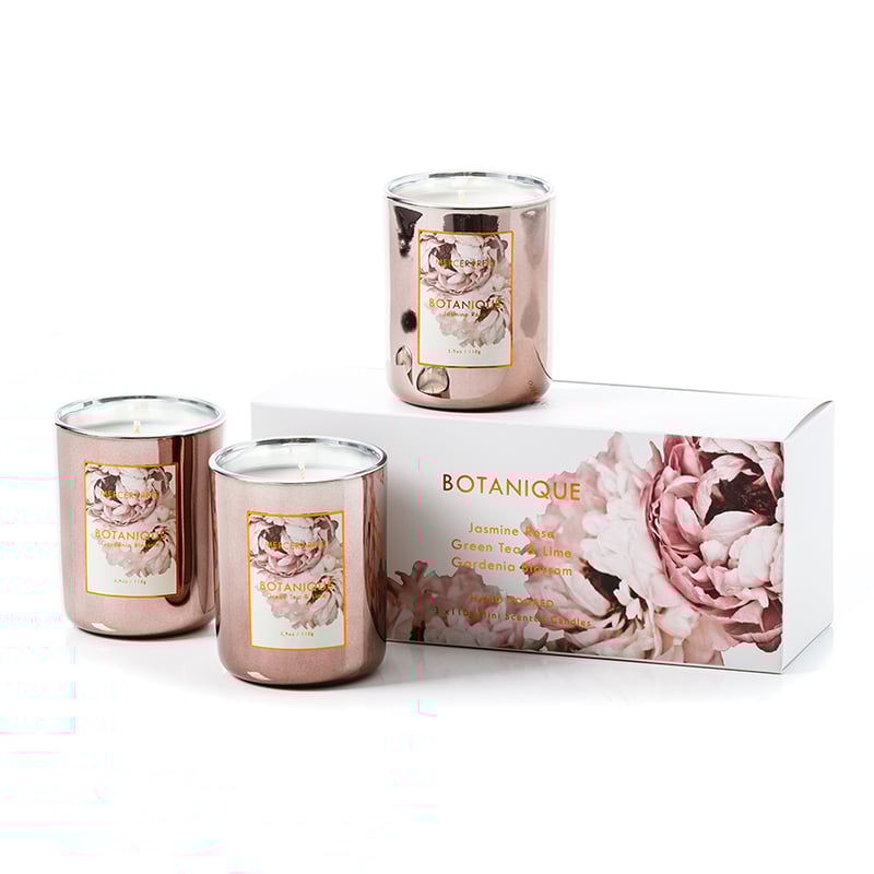 Botanique Set of 3 Mini Candles