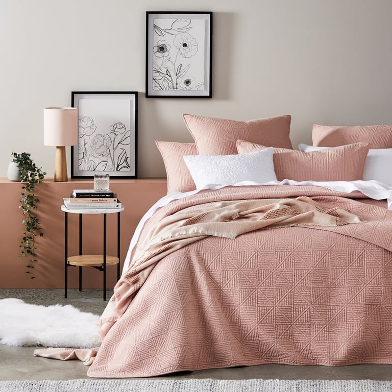 Ava Blush & Natural Table Lamp