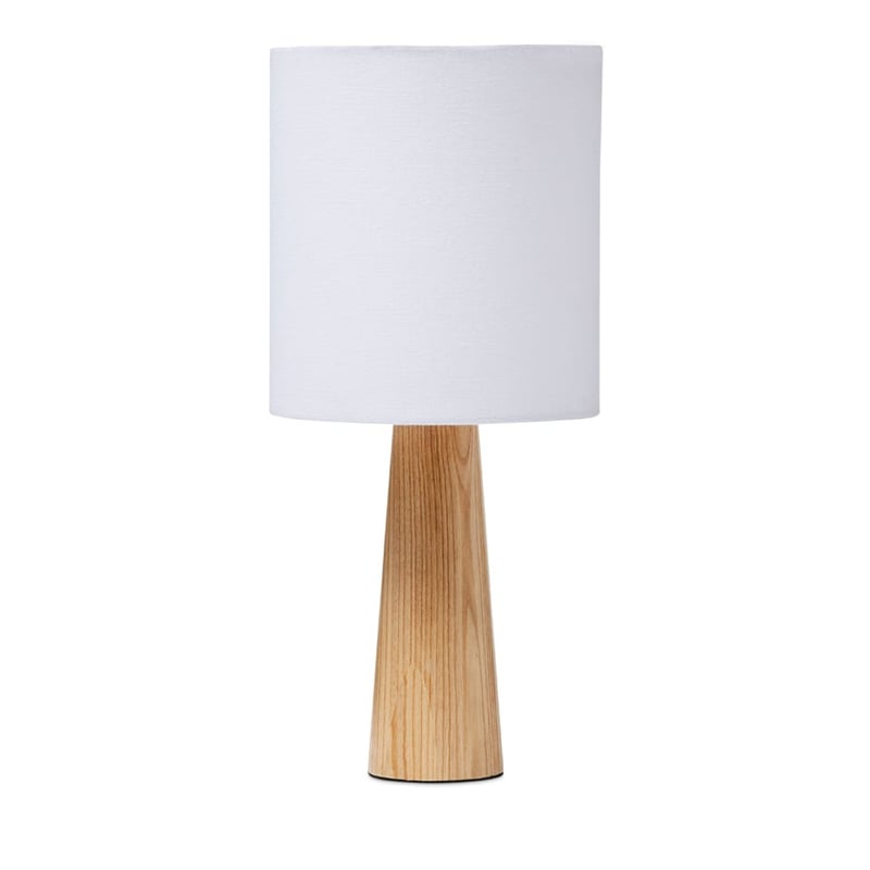 Ava White & Natural Table Lamp
