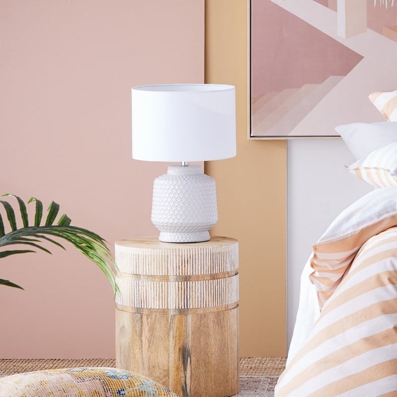 Corsica Dove Grey Table Light