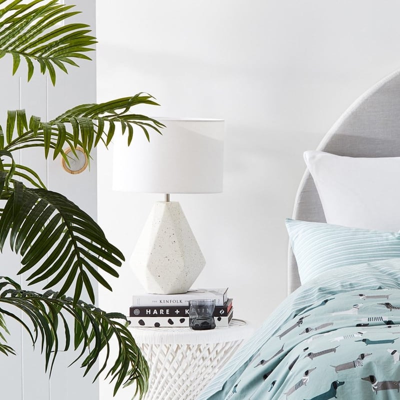 Tobin White Table Lamp