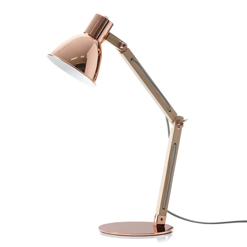Cleo Table Lamp Copper