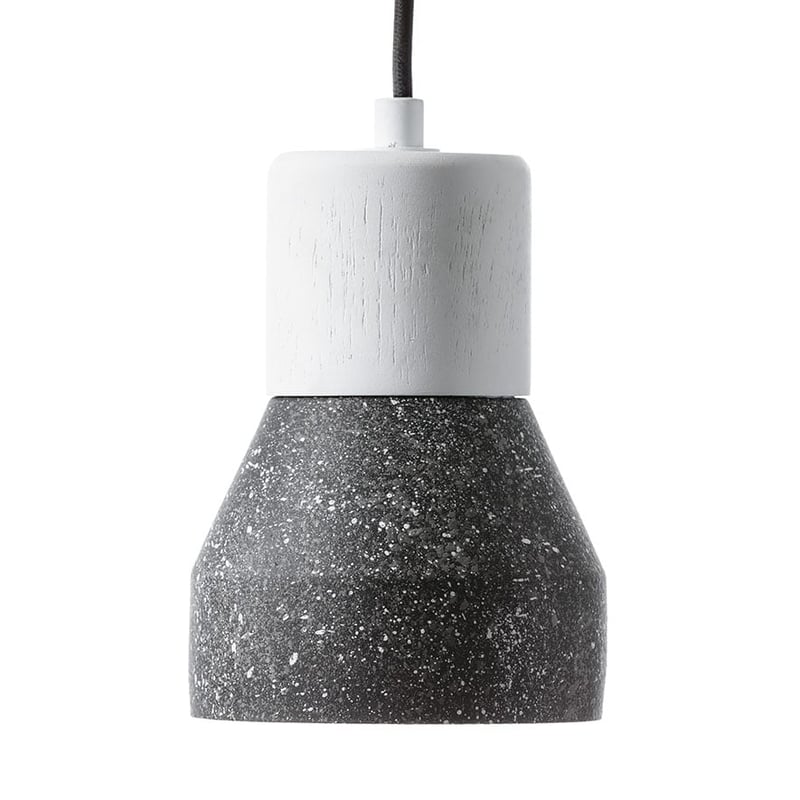 Coda Pendant Light White & Pepper 