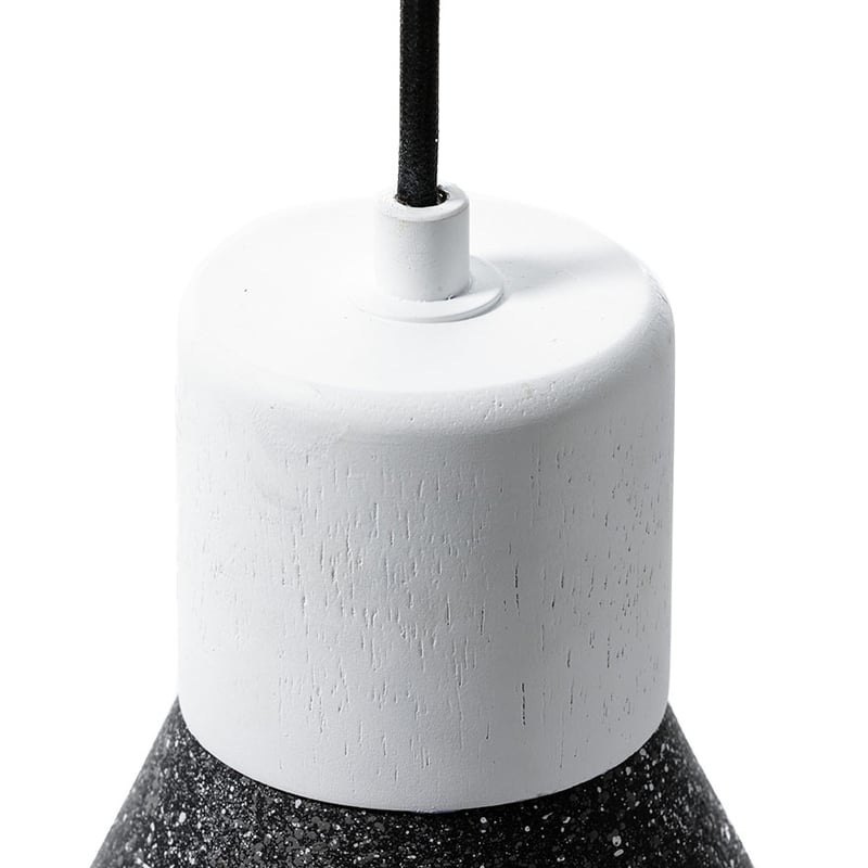 Coda Pendant Light White & Pepper 