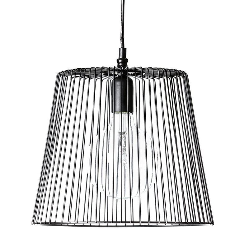 Resort Black Metal Pendant Light