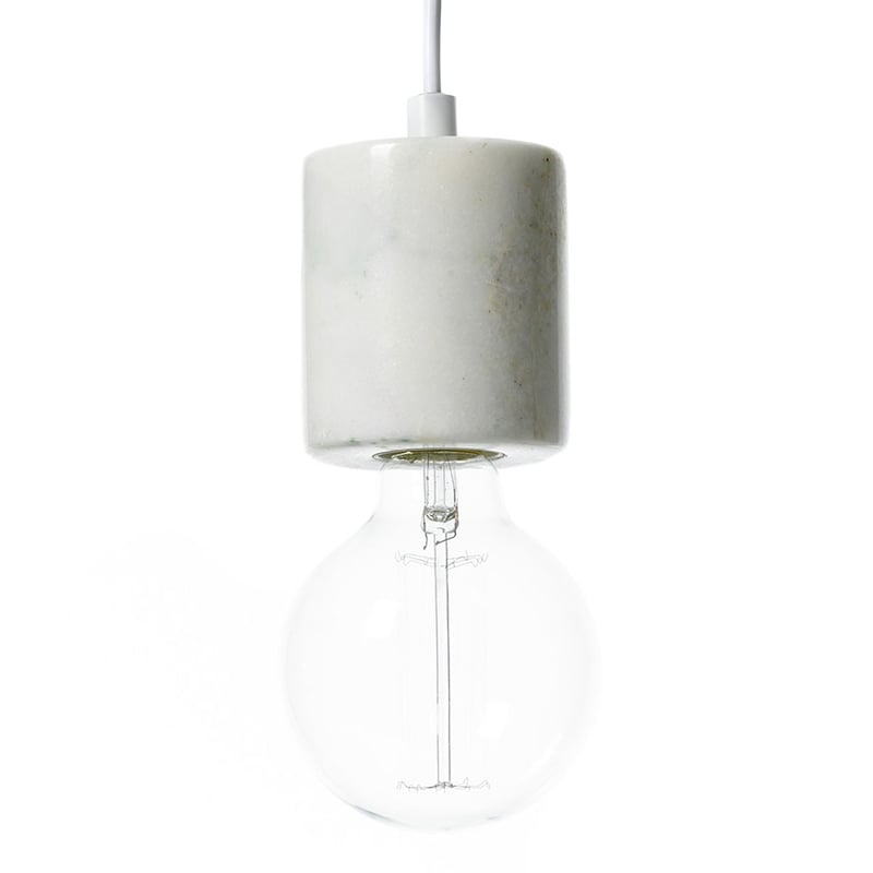 Marble White Pendant Light