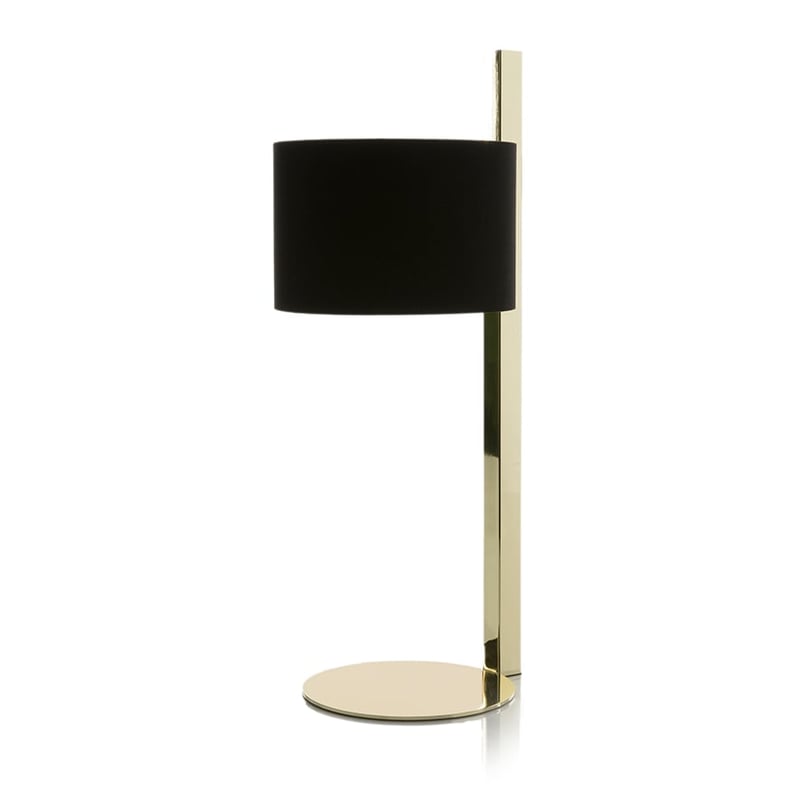Collins Table Lamp Black & Gold 