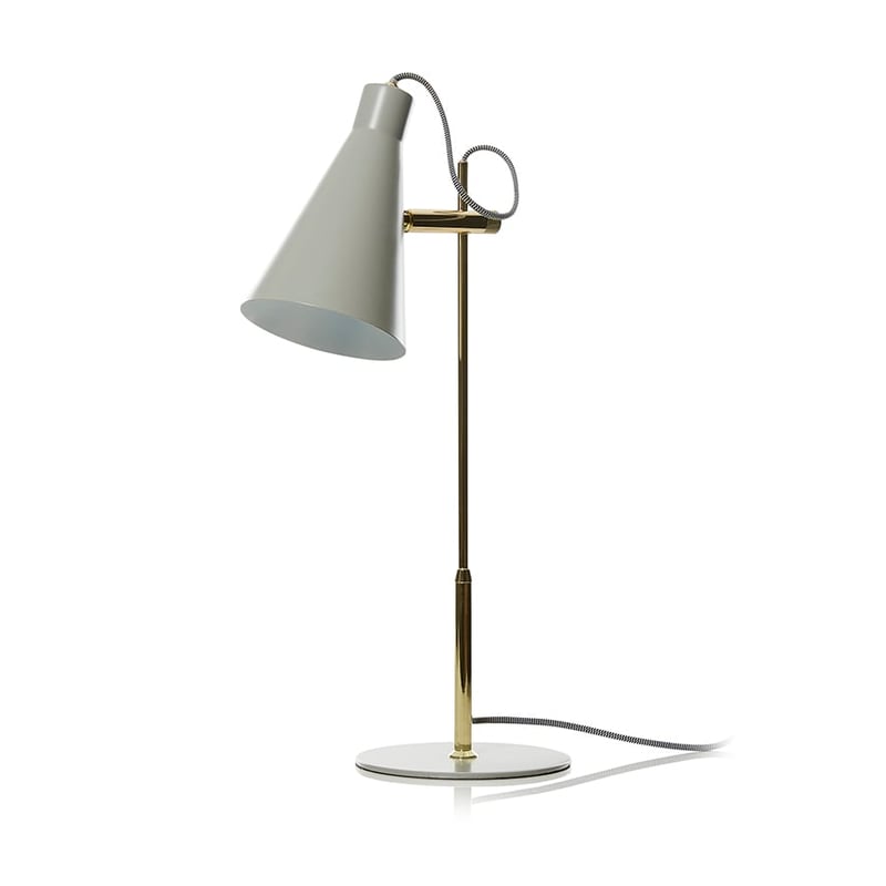 Felix Table Light Grey & Gold