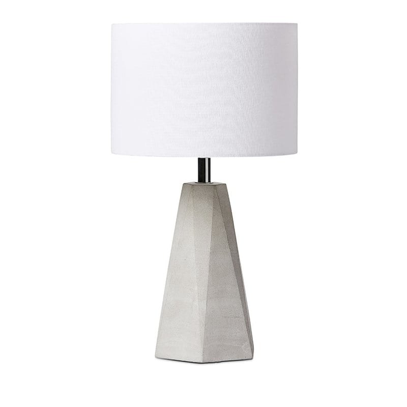 Tobin Grey & White Mini Table Lamp