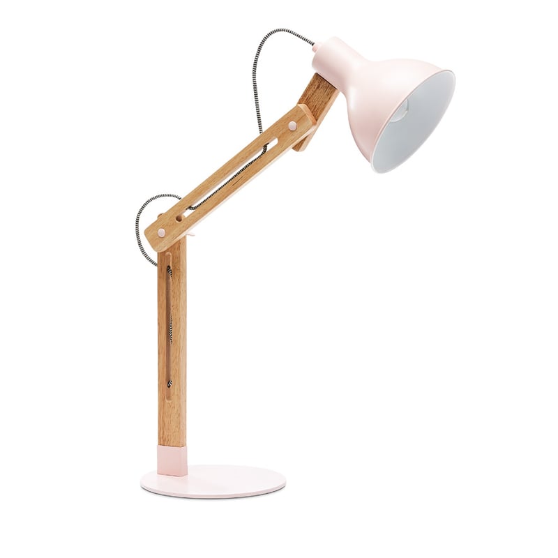 Luca Pink & Natural Table Lamp