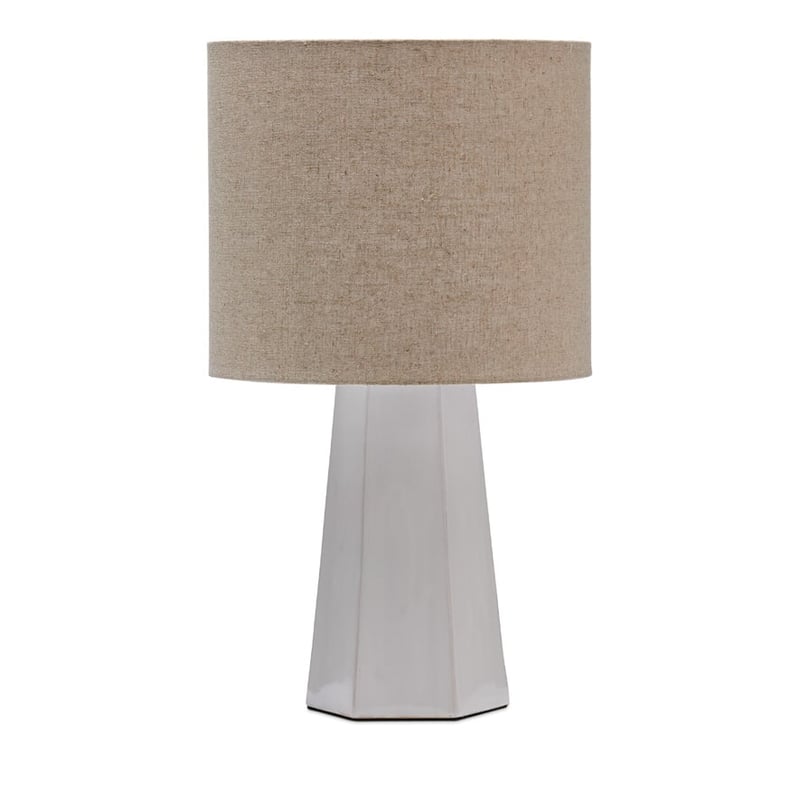 Hex Natural Table Lamp