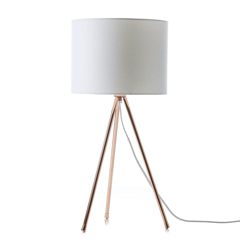 Copper and White Lilla Table Lamp