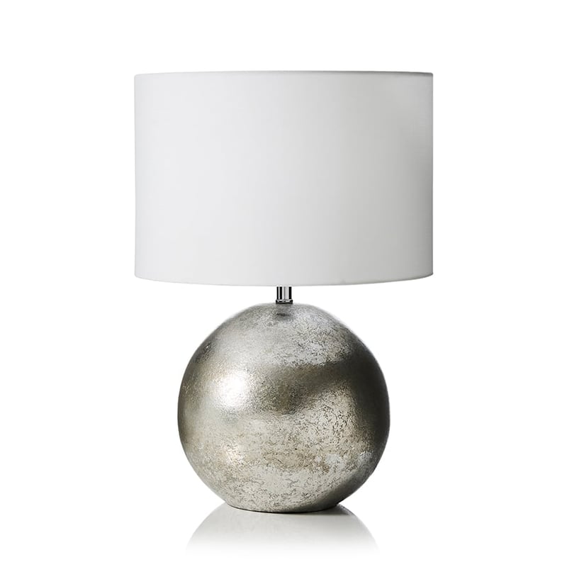 Moon Table Lamp in Silver
