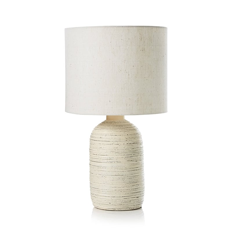 Etch Table Lamp in Whitewash