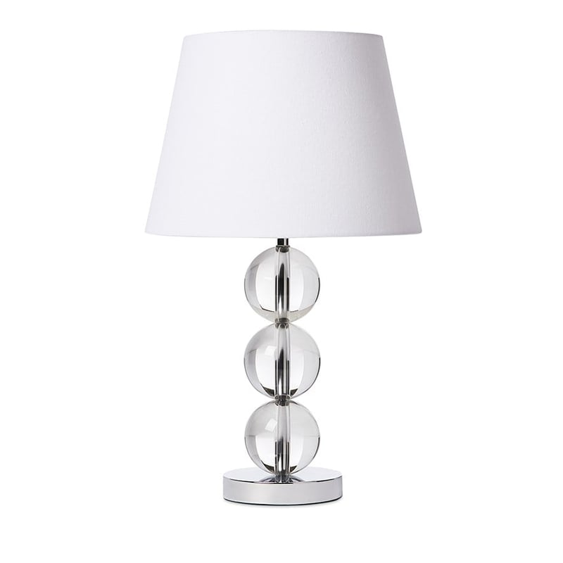 Belle Crystal White Table Light 