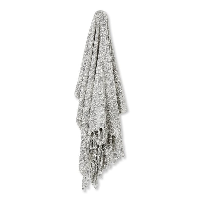 Silver Grey Kent Throw