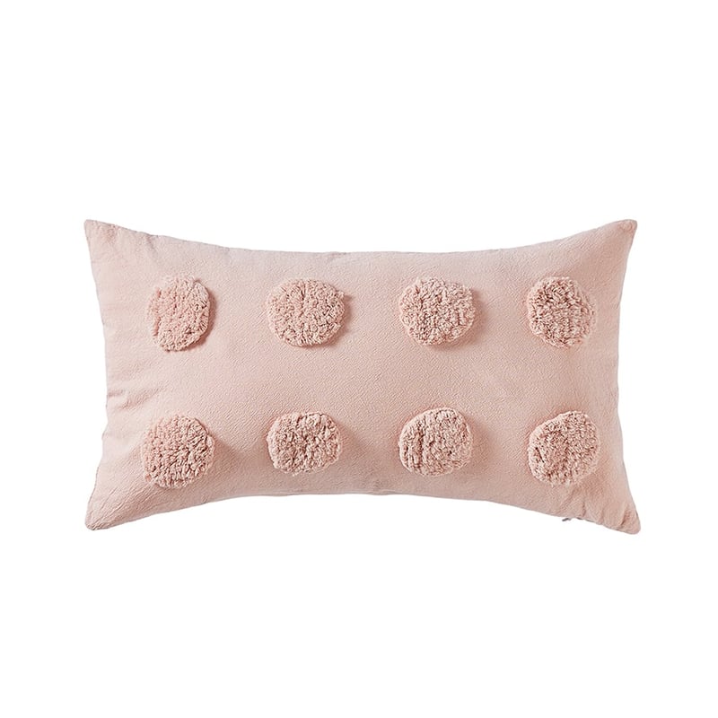 Addison Chenille Pink Long Cushion