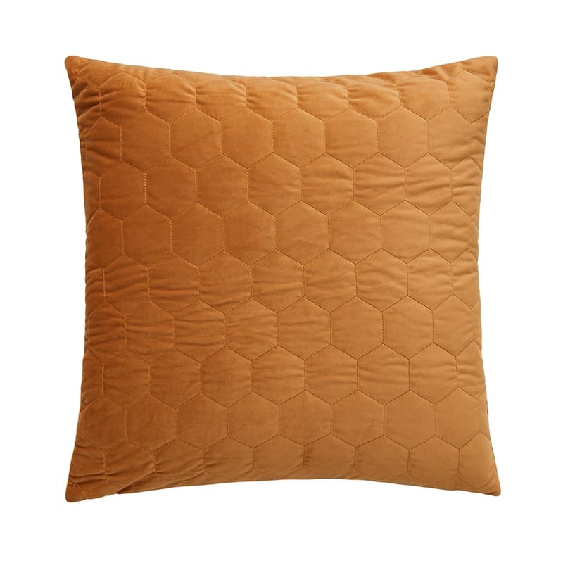 Munro Gold Mustard Velvet Cushion