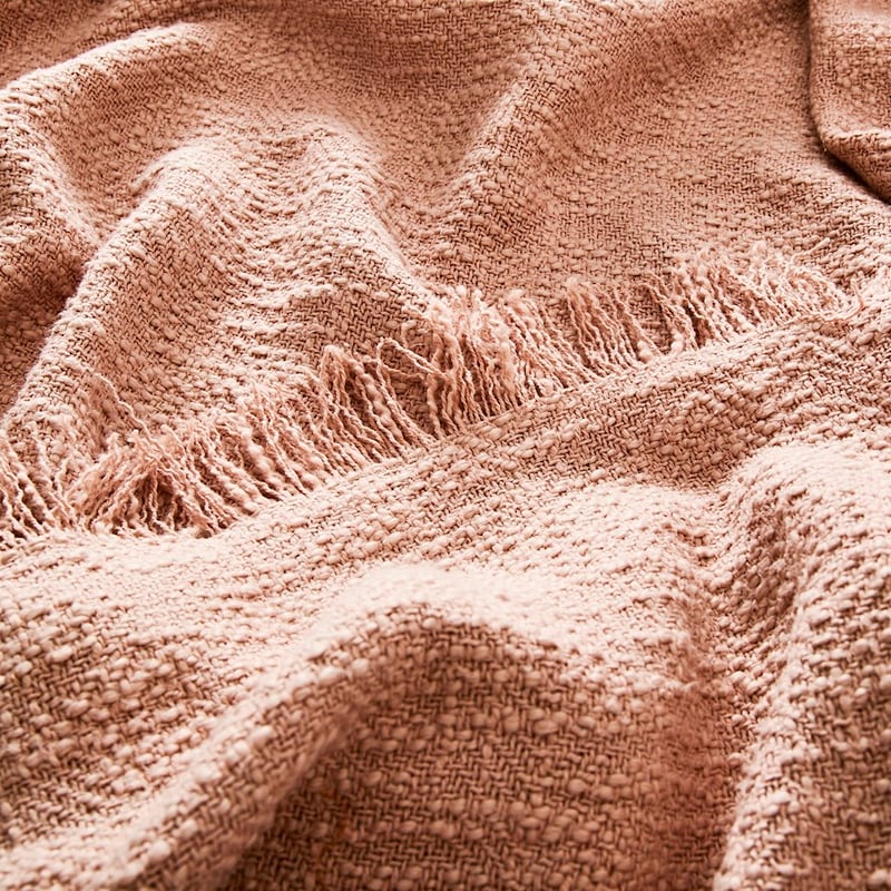Soho Pink Throw 