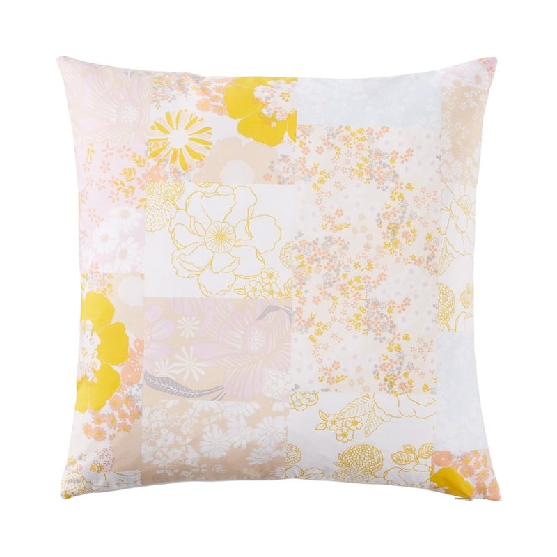 Sophia Patchwork Mustard Cushion
