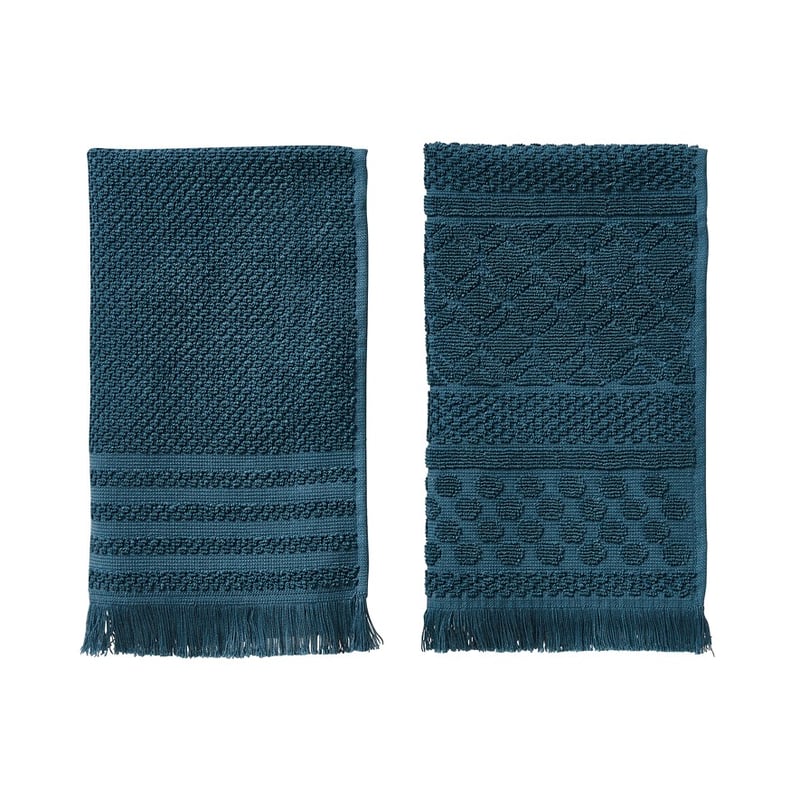 Thyme Teal Tea Towel 2 Pack
