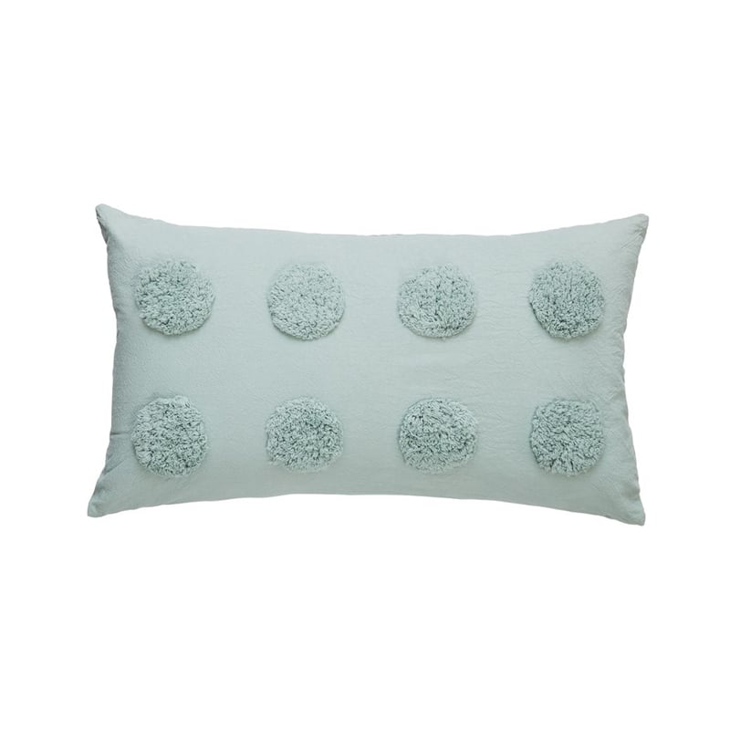 Addison Chenille Mint Long Cushion