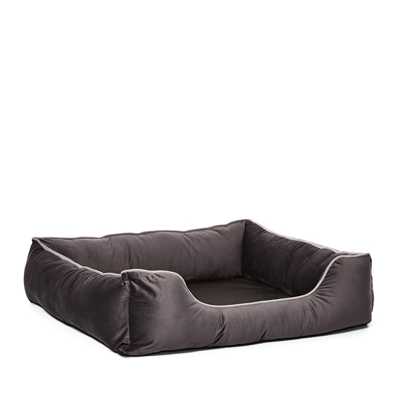 Comfort Collection Velvet Coal Snuggle Mat Bumper